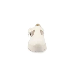 Women's Journee Collection Suvi Chunky T-Strap Mary Janes