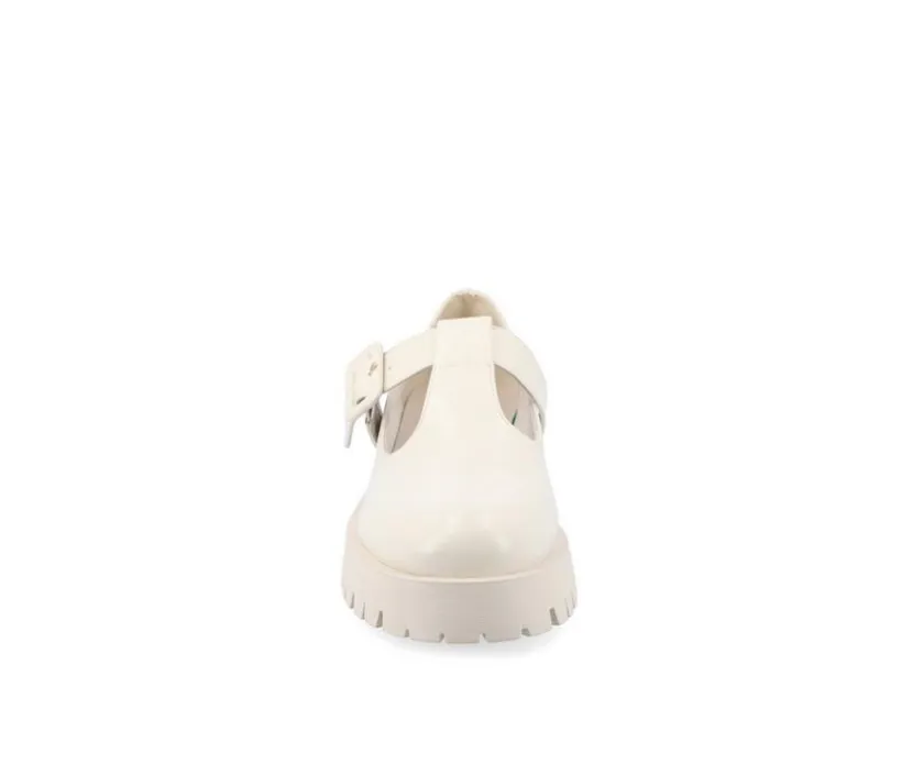 Women's Journee Collection Suvi Chunky T-Strap Mary Janes