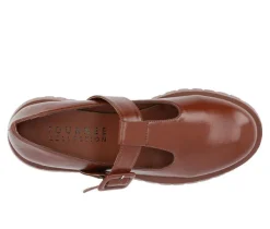Women's Journee Collection Suvi Chunky T-Strap Mary Janes