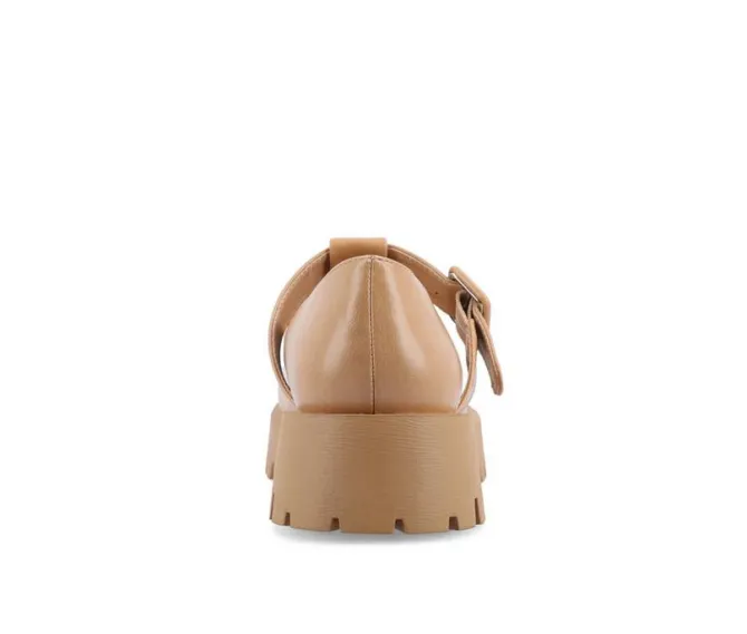 Women's Journee Collection Suvi Chunky T-Strap Mary Janes