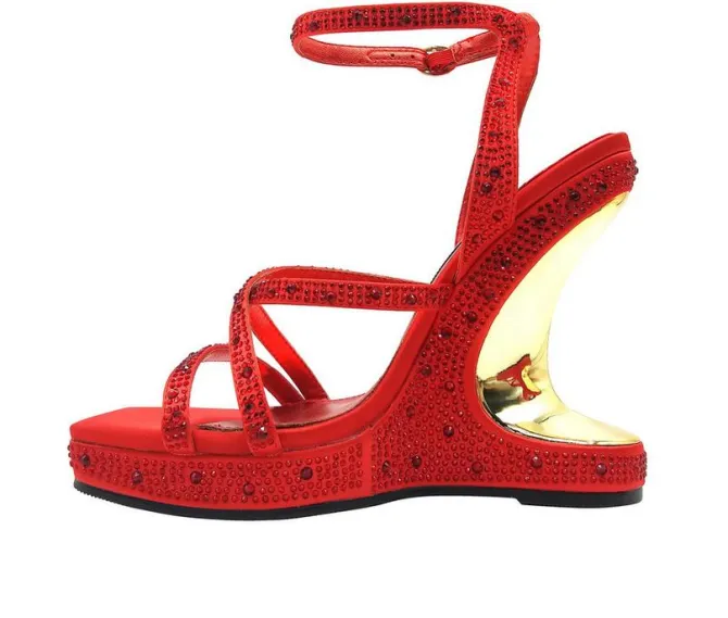 Women's Lady Couture Mirage Wedge Dress Sandals