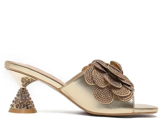 Women's Lady Couture Petal Heeled Sandals