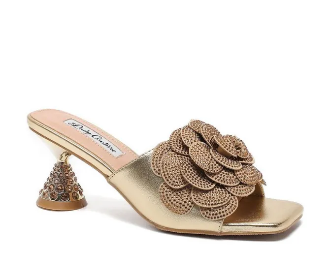 Women's Lady Couture Petal Heeled Sandals