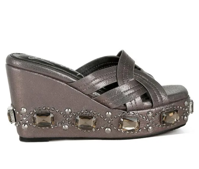 Women's London Rag Blistronic Wedges