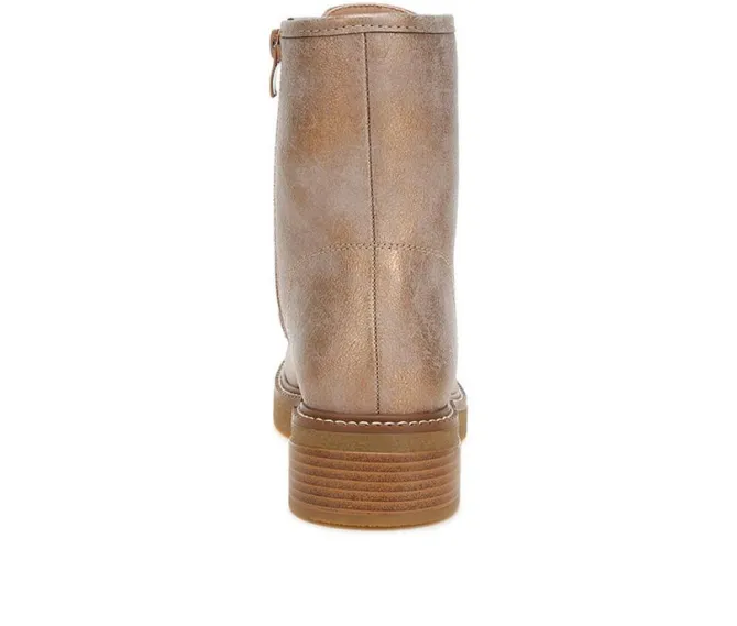 Women's London Rag Clover Combat Booties