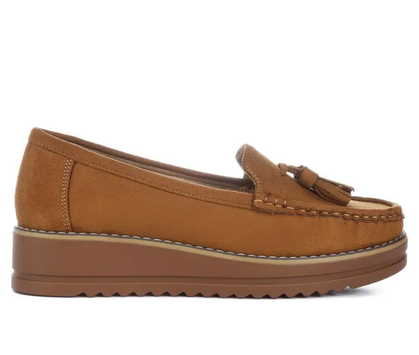 Women's London Rag Daiki Wedge Loafers