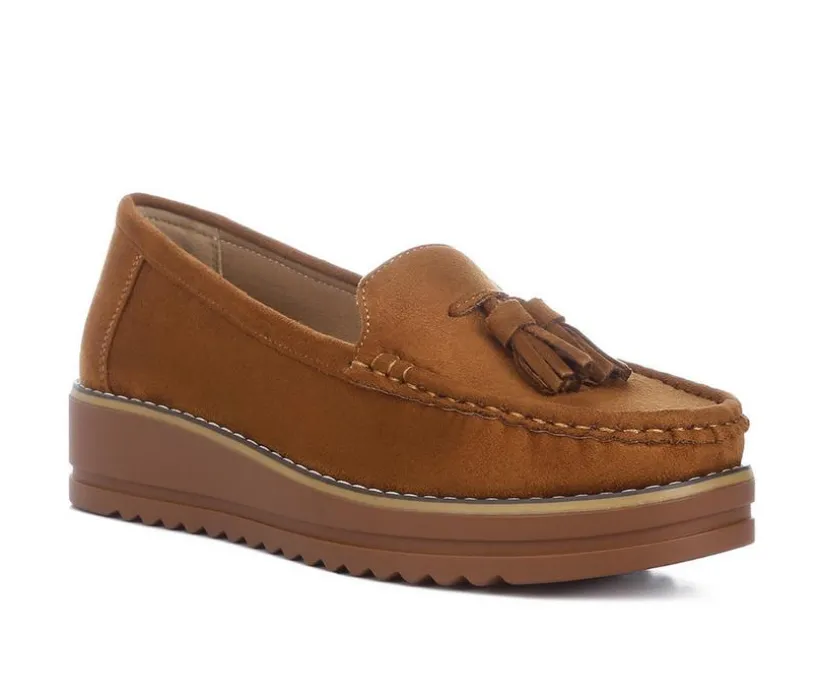 Women's London Rag Daiki Wedge Loafers