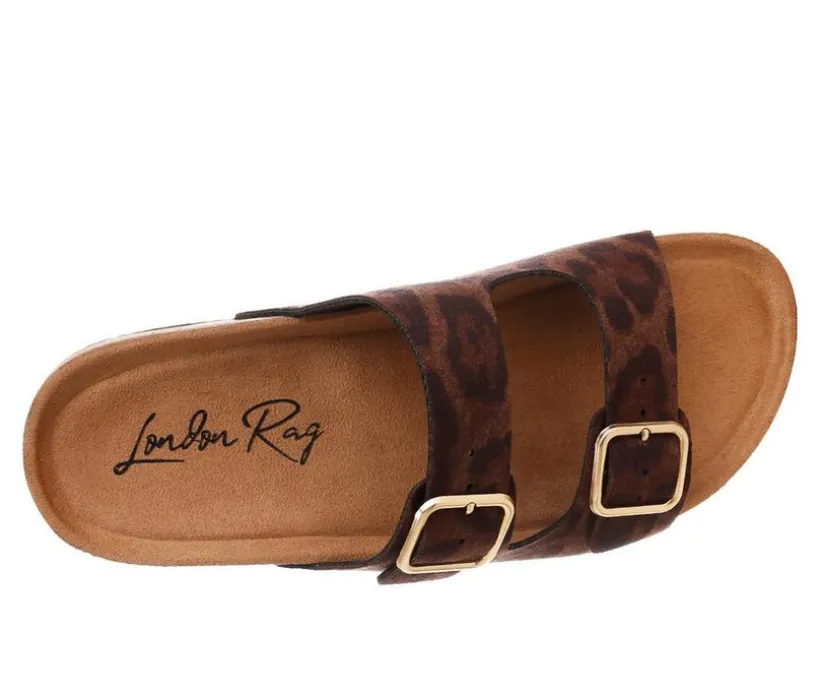 Women's London Rag Gloriosa Footbed Sandals