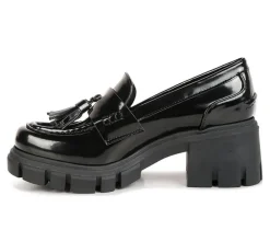Women's London Rag Jonah Chunky Heeled Loafers