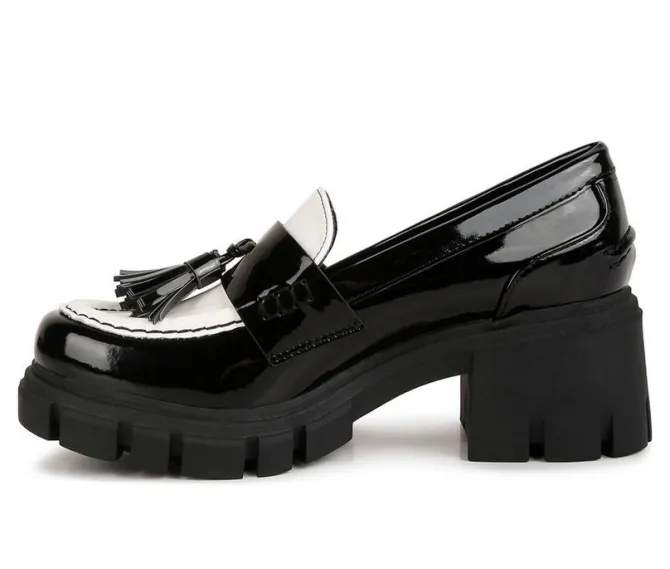 Women's London Rag Jonah Chunky Heeled Loafers