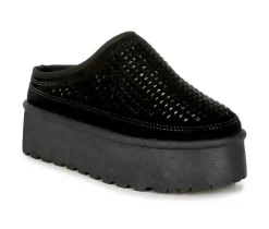 Women's London Rag Kickles Paltform Clogs