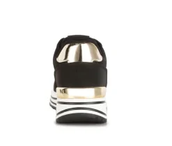 Women's London Rag Metallic Panel Platform Sneakers