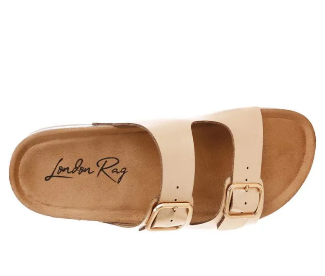 Women's London Rag Parla Footbed Sandals