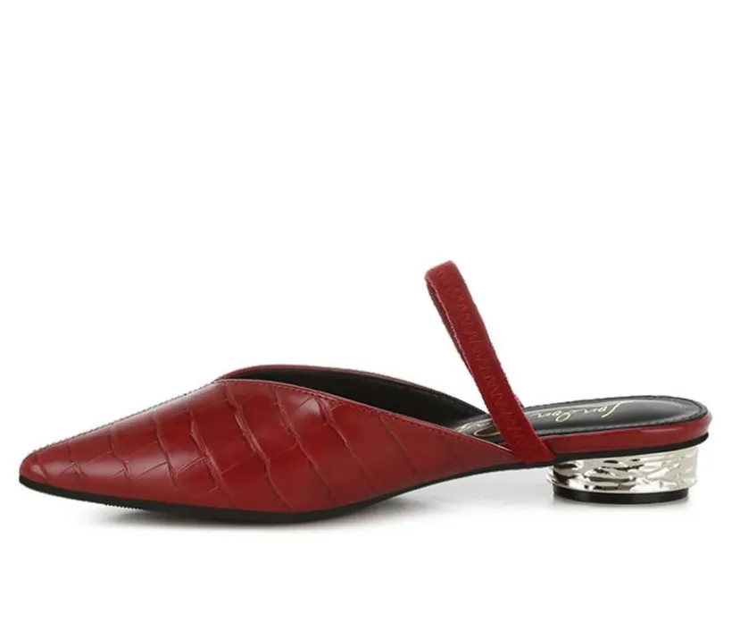 Women's London Rag Renata Mules