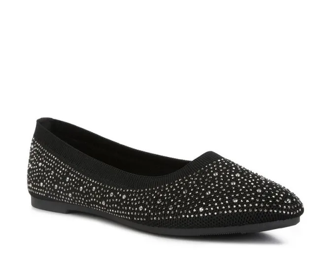 Women's London Rag Rhinestone Ballet Flats