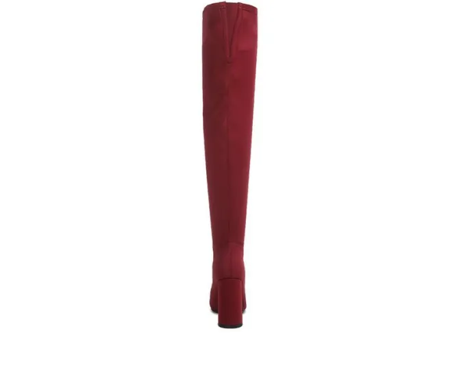 Women's London Rag Ronettes Over The Knee Heeled Boots