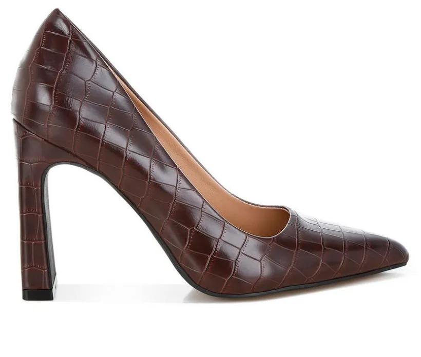 Women's London Rag Scheba Pumps