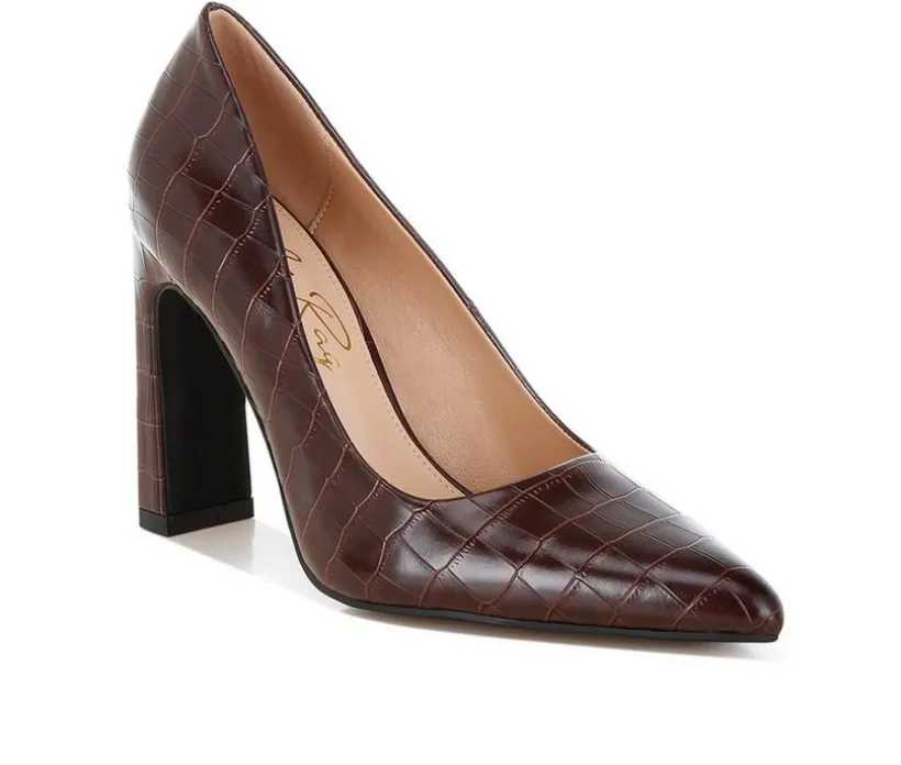 Women's London Rag Scheba Pumps