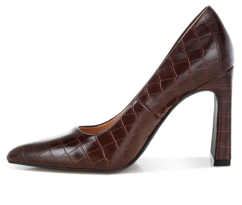 Women's London Rag Scheba Pumps