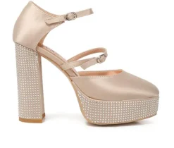 Women's London Rag Shiver Platform Mary Jane Pumps
