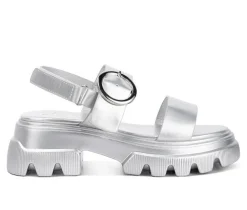 Women's London Rag Silas Wedges