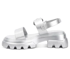 Women's London Rag Silas Wedges