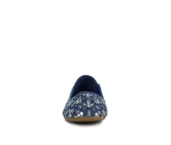 Women's London Rag Sujet Flats
