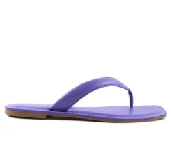 Women's London Rag Tolpo Flip-Flops