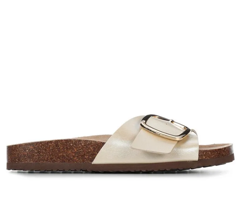 Women's Madden Girl Banner Footbed Sandals
