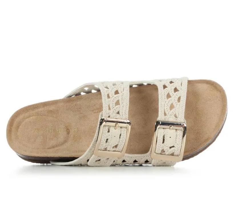 Women's Madden Girl Bodie-C Footbed Sandals