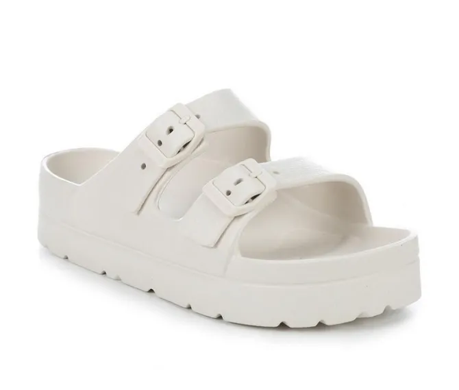Women's MIA Kiana Platform Footbed Sandals