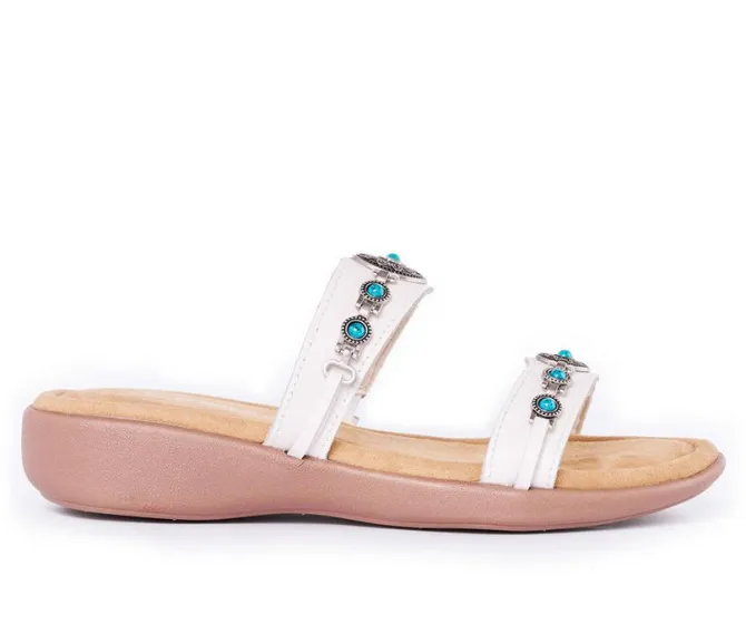 Women's Minnetonka Brenn Embellished Sandals