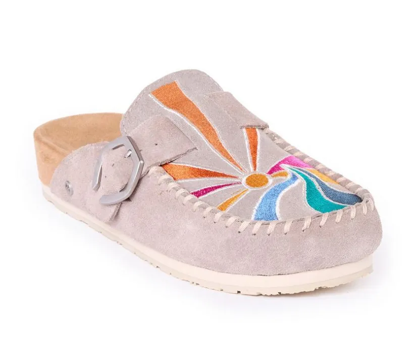 Women's Minnetonka Buckle Clog Clogs