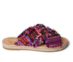 Women's Minnetonka Pearle Crossband Sandals