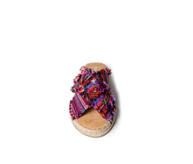 Women's Minnetonka Pearle Crossband Sandals