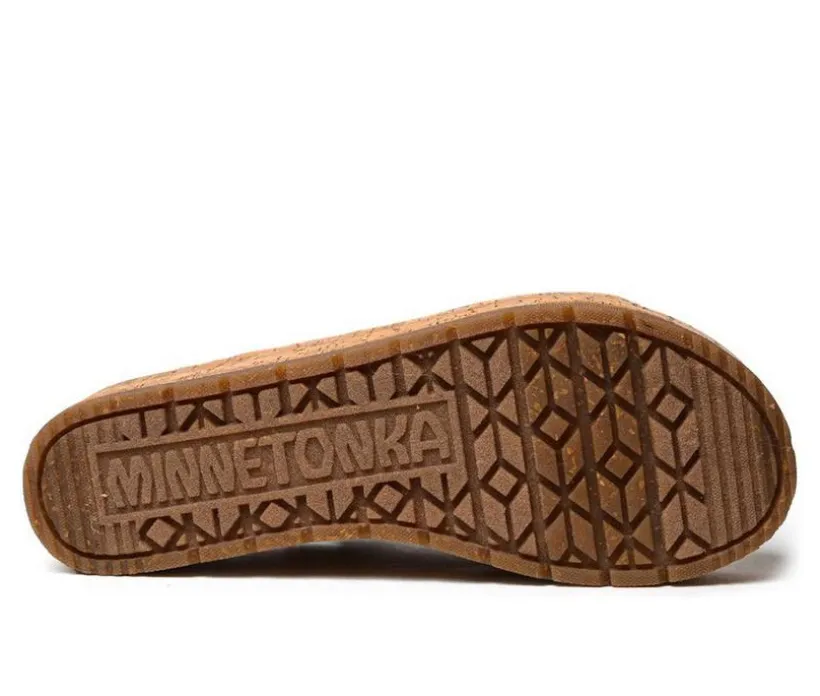 Women's Minnetonka Posey Crossband Wedge Sandals