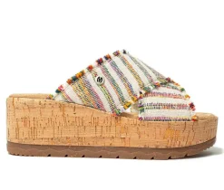 Women's Minnetonka Posey Crossband Wedge Sandals