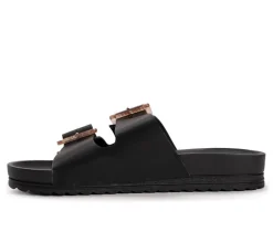 Women's MUK LUKS Grand Cayman Footbed Sandals