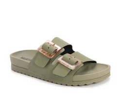 Women's MUK LUKS Grand Cayman Footbed Sandals
