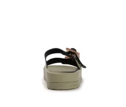 Women's MUK LUKS Grand Cayman Footbed Sandals