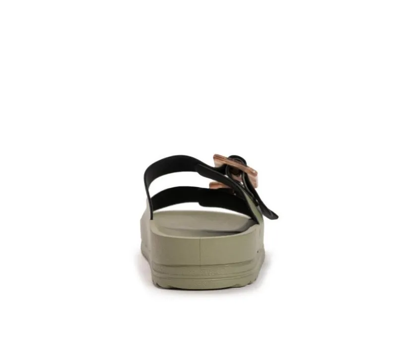 Women's MUK LUKS Grand Cayman Footbed Sandals