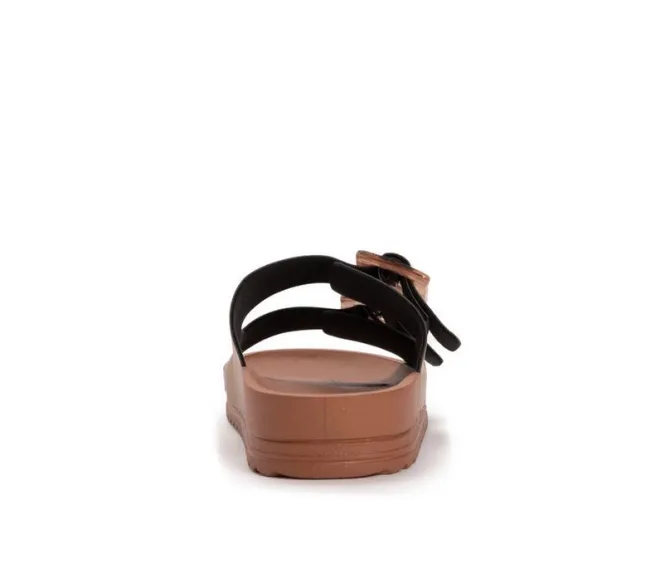 Women's MUK LUKS Grand Cayman Footbed Sandals