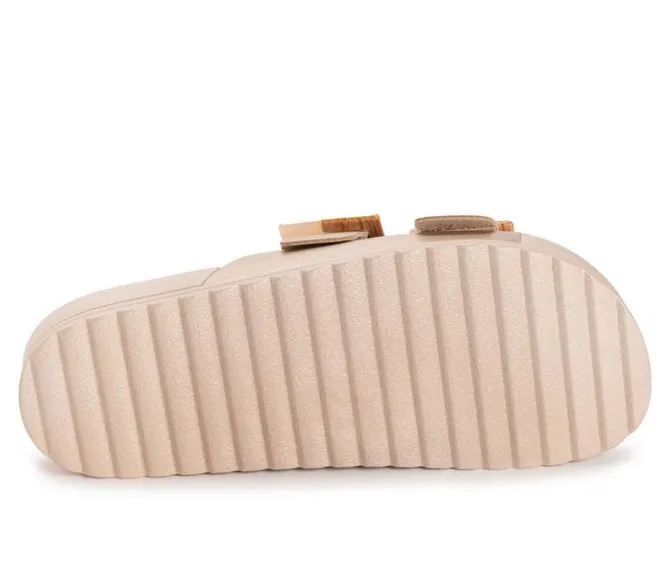 Women's MUK LUKS Grand Cayman Footbed Sandals
