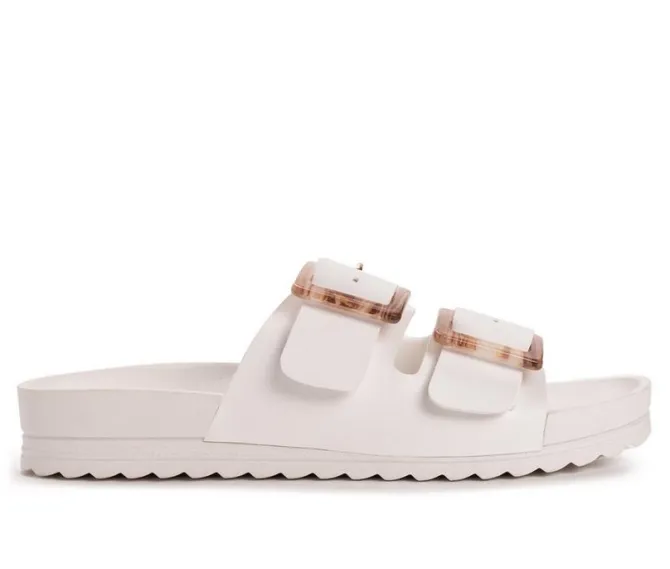 Women's MUK LUKS Grand Cayman Footbed Sandals