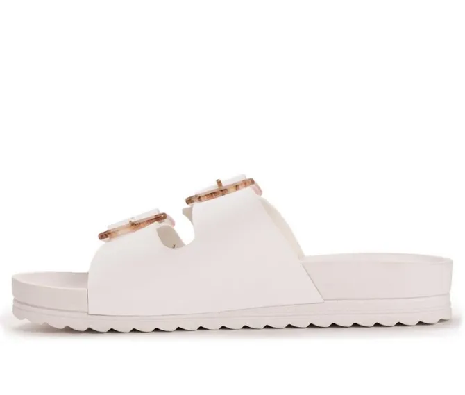 Women's MUK LUKS Grand Cayman Footbed Sandals