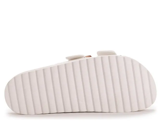 Women's MUK LUKS Grand Cayman Footbed Sandals