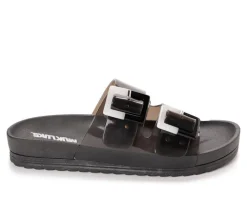Women's MUK LUKS Grand Cayman Lucite Slide Sandals