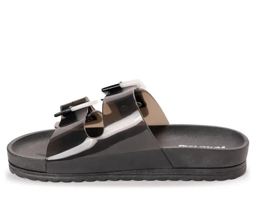 Women's MUK LUKS Grand Cayman Lucite Slide Sandals