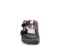 Women's MUK LUKS Grand Cayman Lucite Slide Sandals