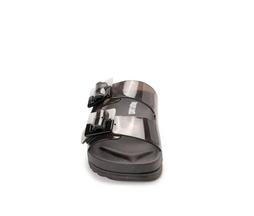 Women's MUK LUKS Grand Cayman Lucite Slide Sandals